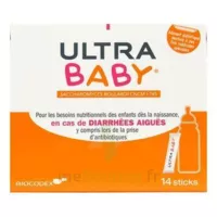 Ultra-baby Poudre Antidiarrhéique 14 Sticks/2g à Dijon