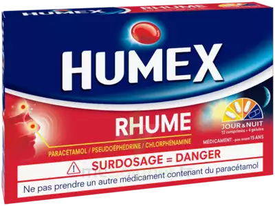 Humex Rhume Comprimés Et Gélules Plq/16 à Dijon