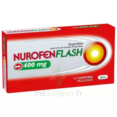 Nurofenflash 400 Mg Comprimés Pelliculés Plq/12 à Dijon