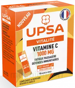 Upsa Vitamine C 1000 Poudre 10 Sachets à Dijon